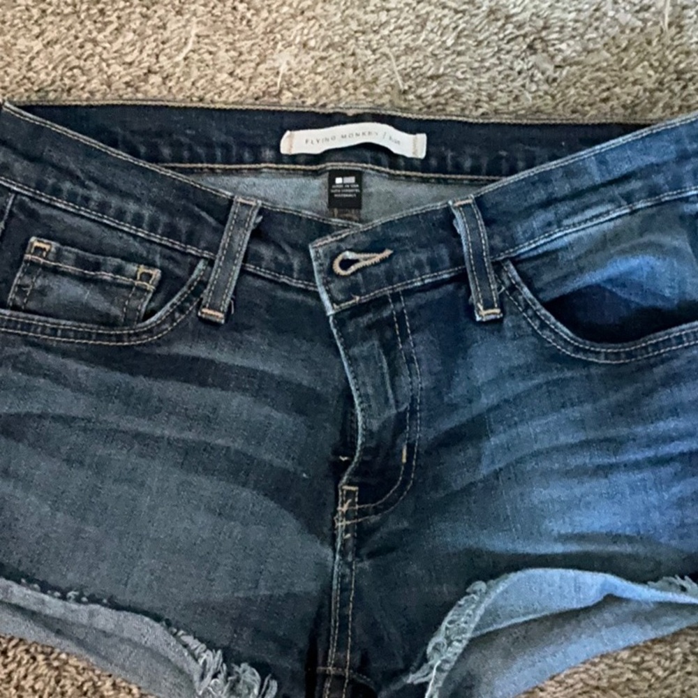Flying Monkey Blue Jeans Distressed Look